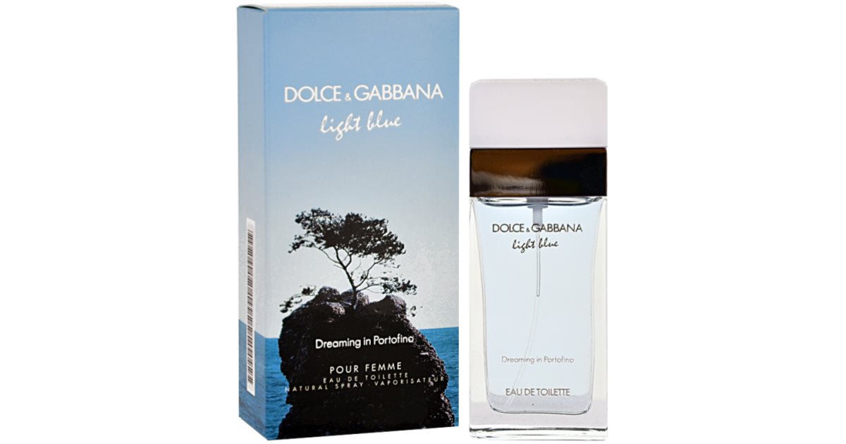 Dolce Gabbana Light Blue Dreaming in Portofino eau de toilette for women notino