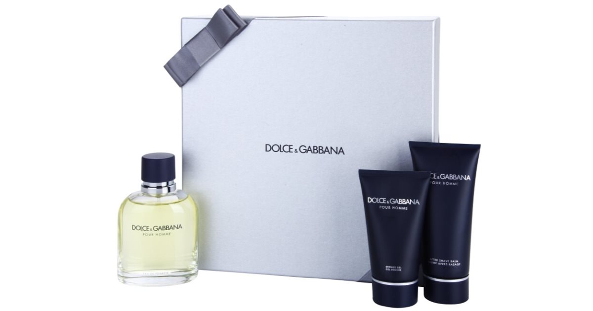 Dolce and gabbana store pour homme gift set