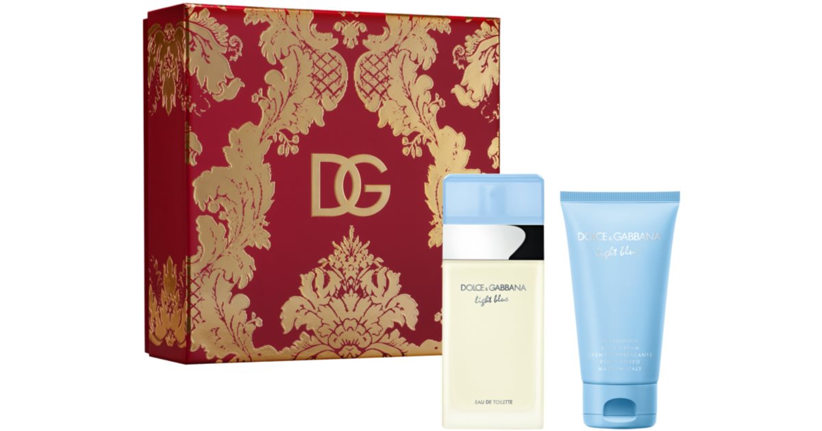 Dolce and gabbana hotsell red perfume gift set