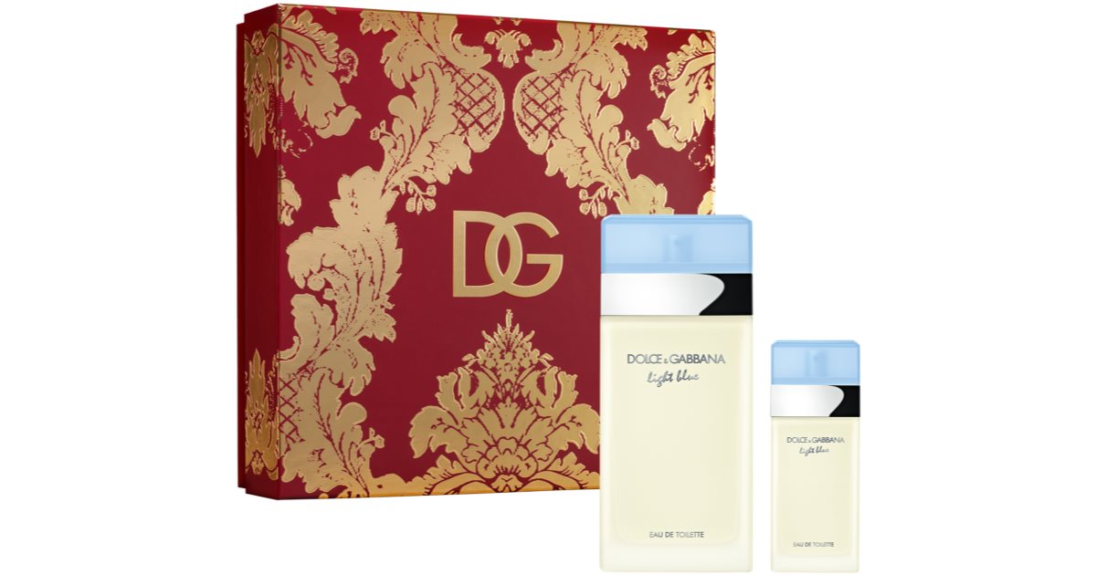 Dolce Gabbana Light Blue set for women notino