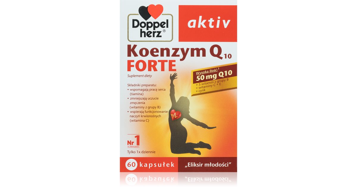 Koenzym Q10 Doz Doppelherz active Koenzym Q10 Forte kapsułki do wsparcia układu ...