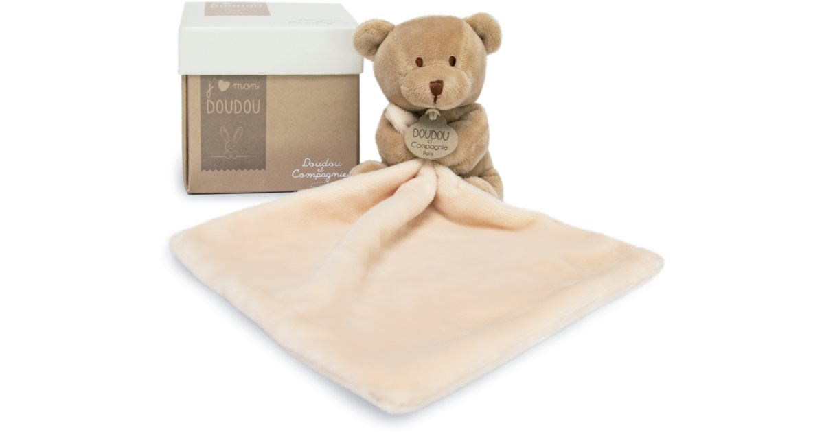 Doudou Gift Set Teddy lote de regalo para bebé lactante