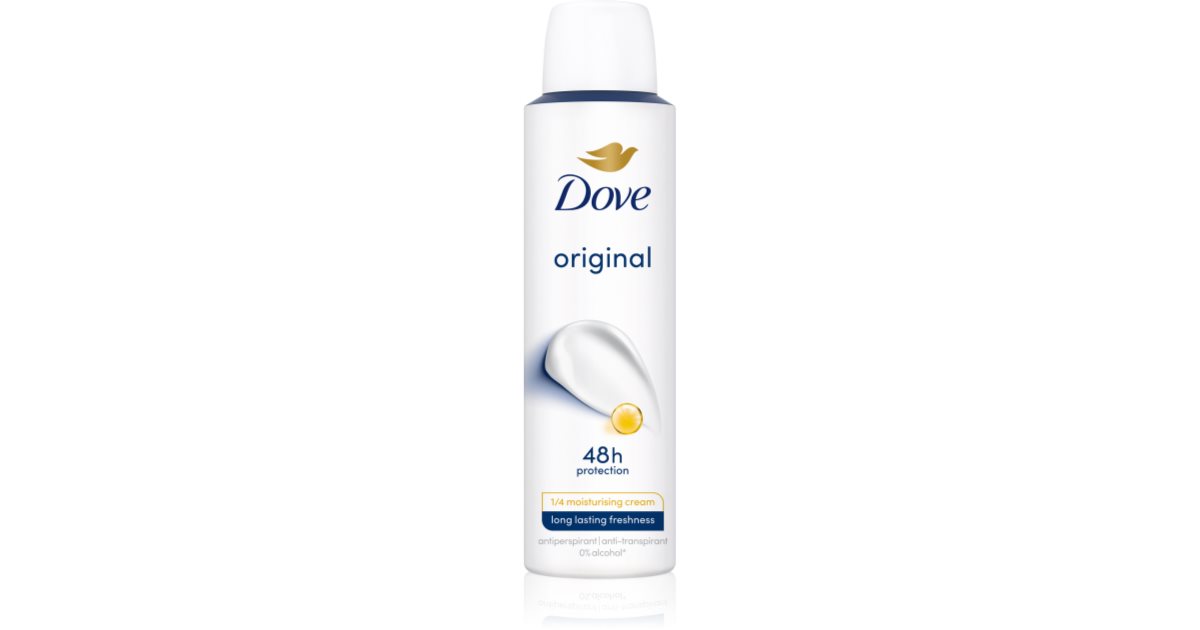 Dove Original антиперспірант спрей | notino.ua | Великий асортимент