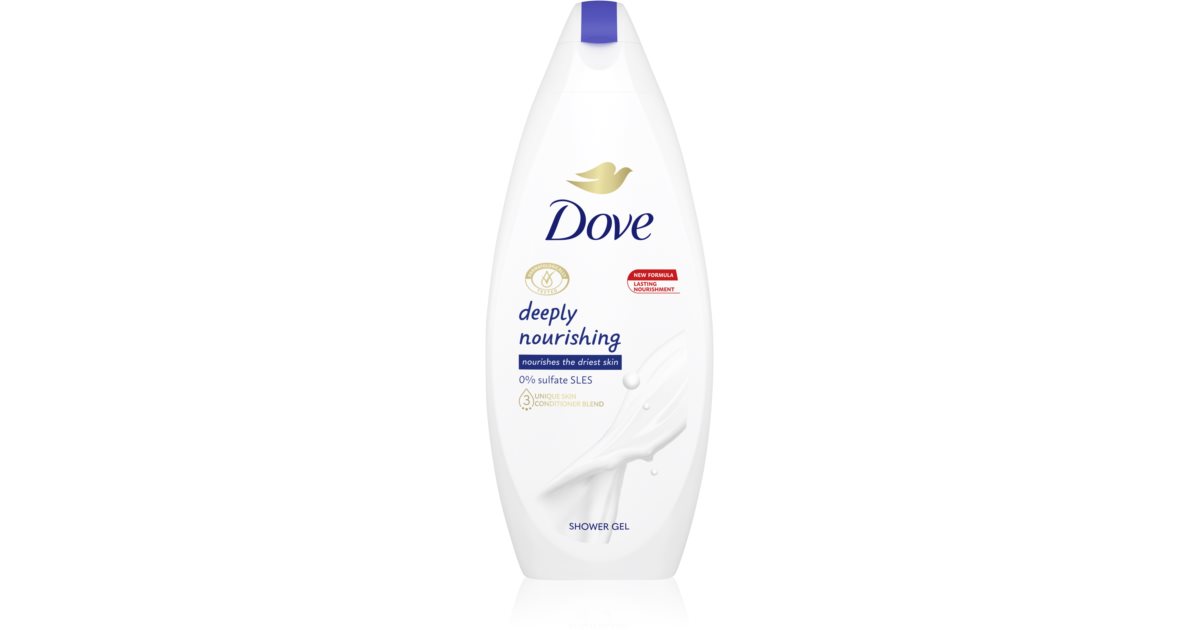 Dove Deeply Nourishing Shower Gel Refill 720ml