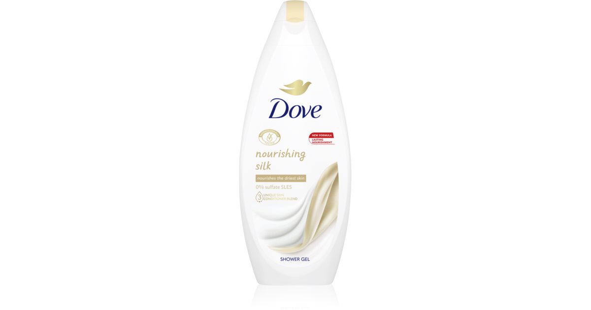 Dove Nourishing Silk gel de ducha nutritivo para dejar la piel suave y lisa