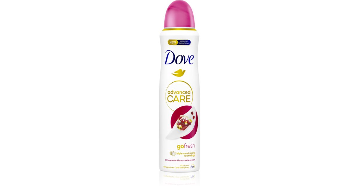 Dove Advanced Care Go Fresh antiperspirant without alcohol notino.co.uk