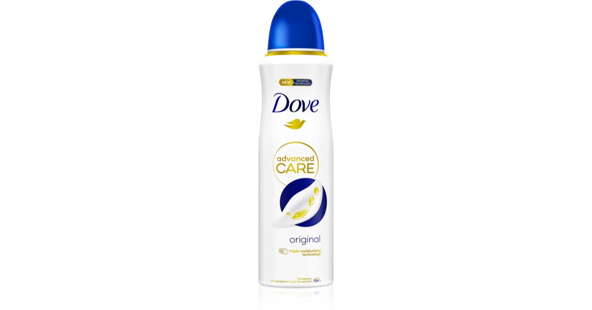 Dove Advanced Care Original Spray Anti-transpirant 72h | Notino.fr