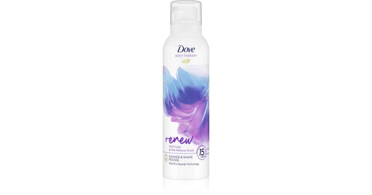 Dove Bath Therapy Renew Shower Foam Notino Co Uk