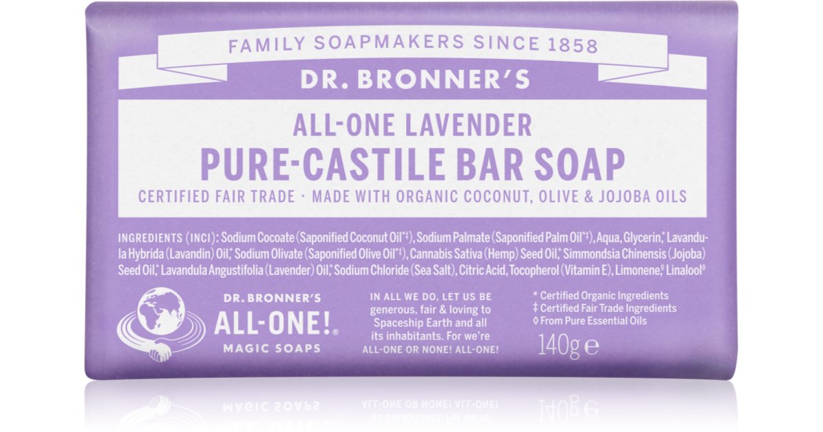 Dr. Bronner’s Lavender Bar Soap notino.ie