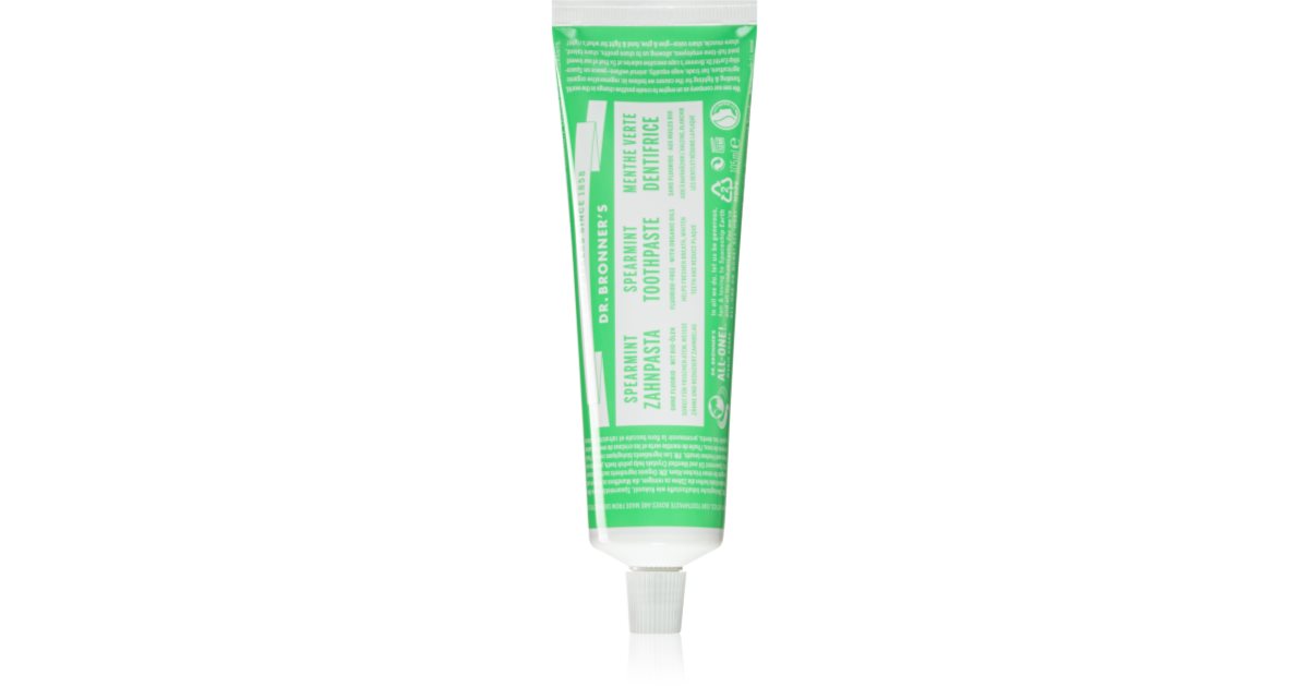 Dr. Bronner’s Spearmint Fluoride Free Toothpaste notino.ie