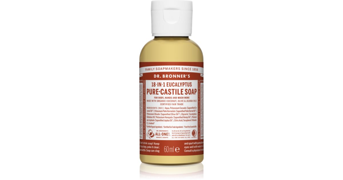 Dr. Bronner’s Eucalyptus flüssige Seifen notino.de