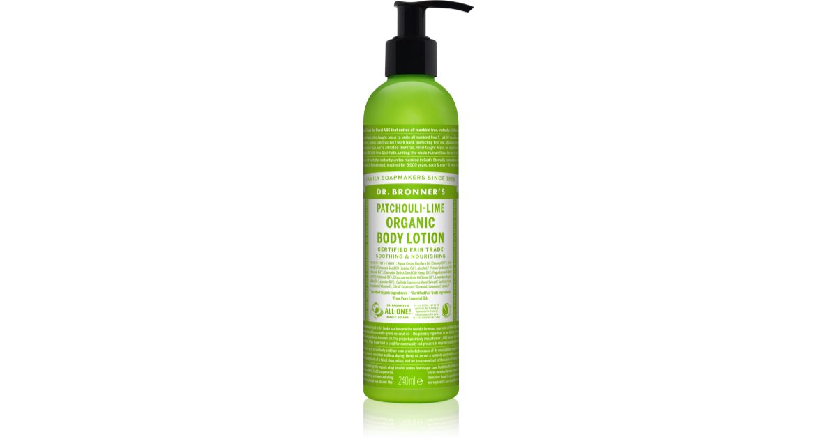 Dr. Bronner’s Patchouli & Lime Livrare rapida! Notino.ro