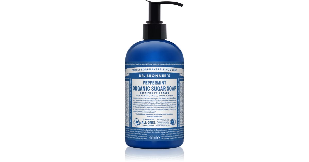 Dr. Bronner’s Peppermint flüssige Seifen notino.de
