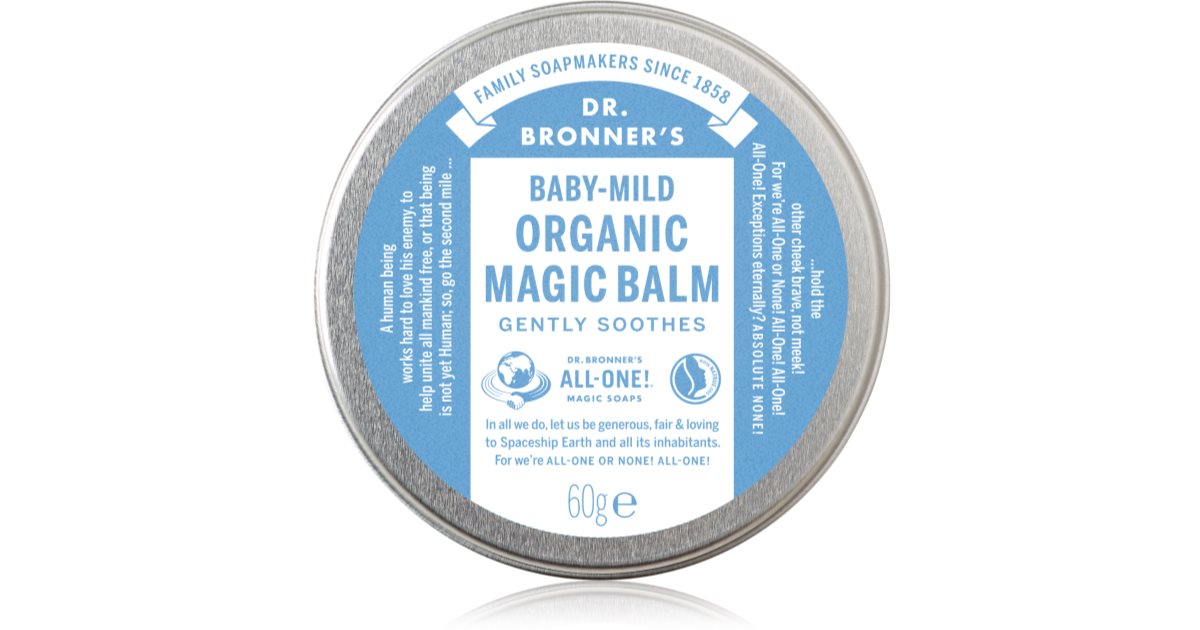Dr. Bronner’s BabyMild bálsamo corporal sem perfume notino.pt