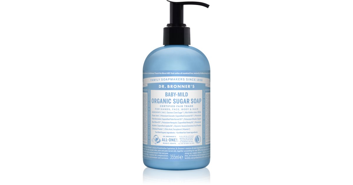 Dr Bronners Baby Mild S Pun Lichid Pentru Corp Si Par Notino Ro