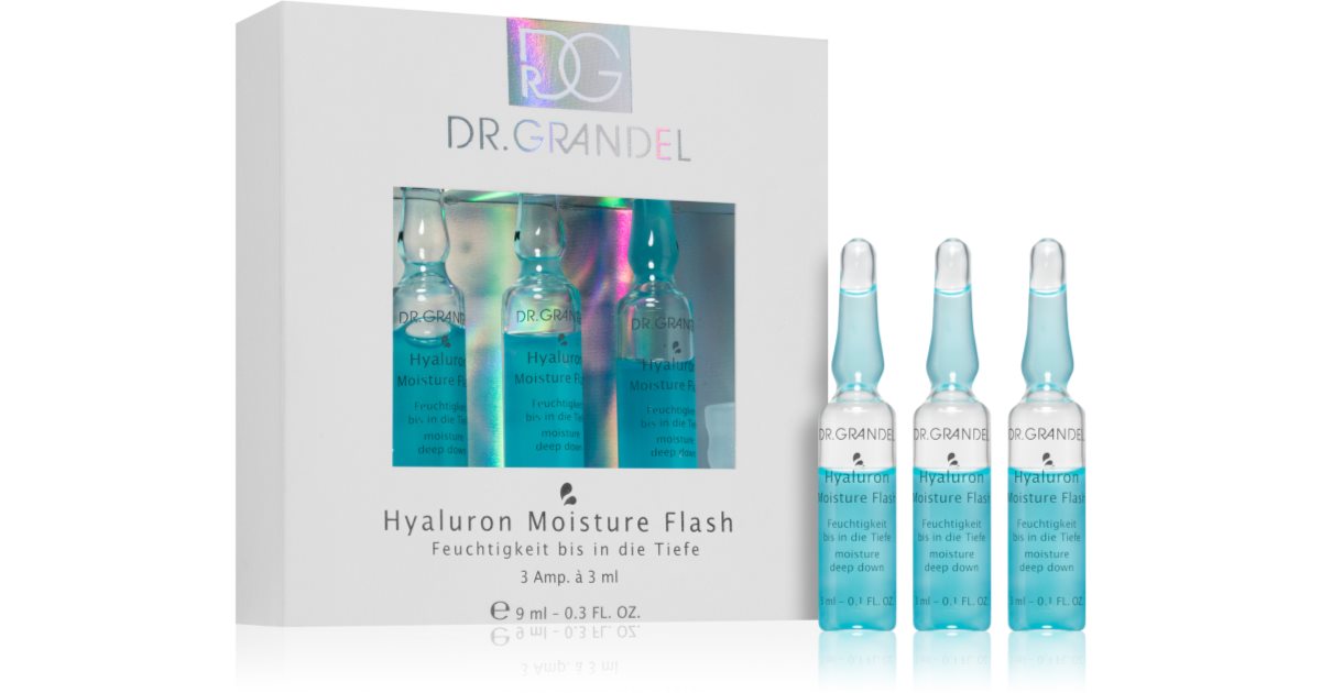 Dr Grandel Hyaluron Moisture Flash Ampule Pro Intenzivn Hydrataci Pleti Notino Cz