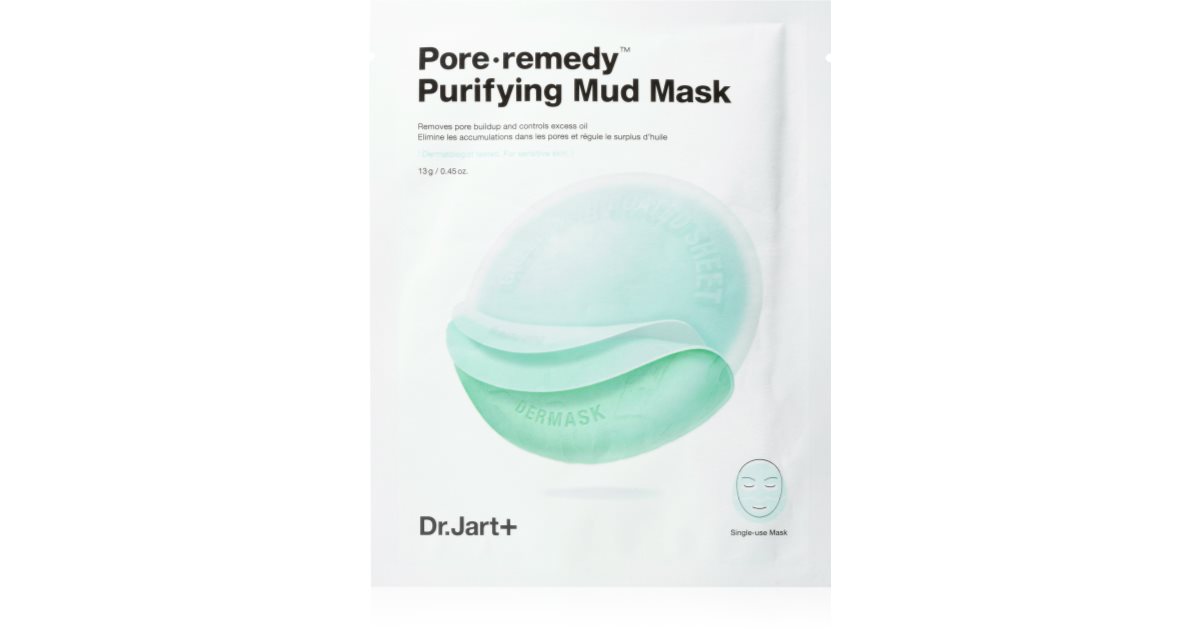 Dr. Jart Plus Pore Remedy Purifying Mud Mask 13g X 5ea
