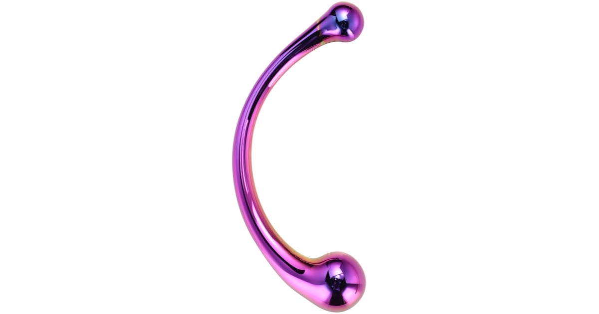 Dream Toys Glamour Glass Curved Wand Gode à double extrémité notino.be