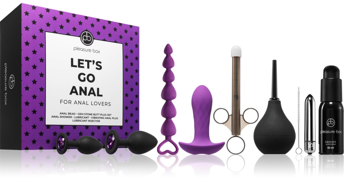 Dream Toys Pleasure Box Let's Go Anal erotic toy set | notino.co.uk