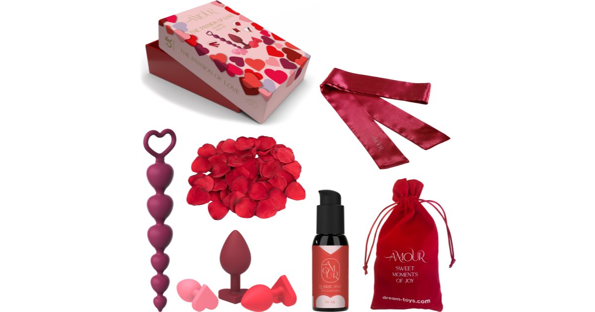 Dream Toys Amour The Passion Of Love Alluring Anal Kit erotic toy set