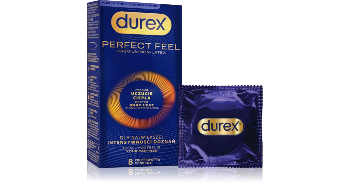 waterglide gleitgel DUREX Natural Feeling Kondome - 8 St main image 1