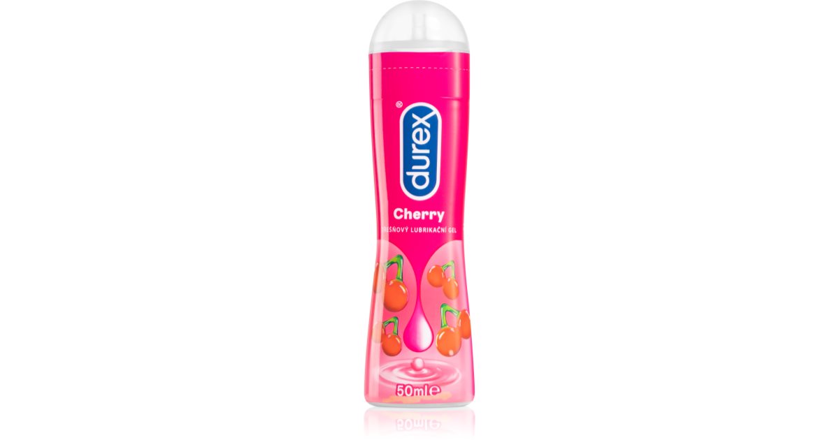 Durex Cherry лубрикант гел с вкус | notino.bg