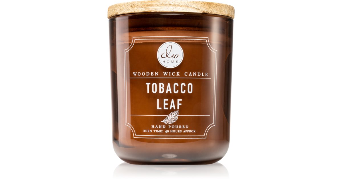 DW Home Signature Tobacco Leaf scented candle notino.co.uk