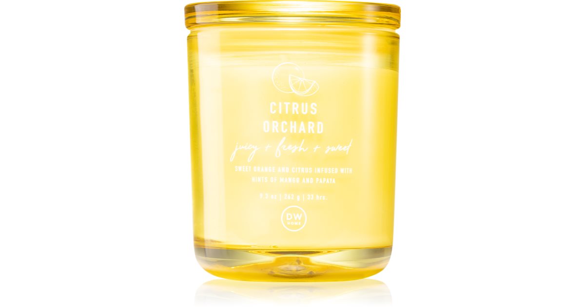 DW Home Prime Citrus Orchard scented candle notino.ie