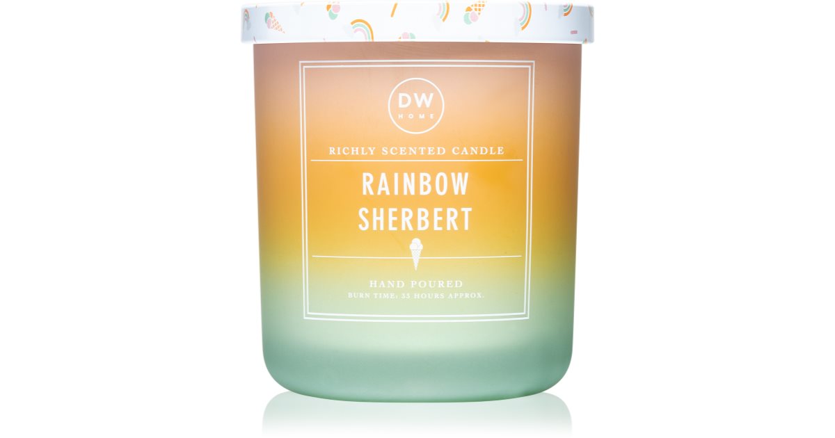 DW Home Signature Rainbow Sherbert scented candle notino.ie