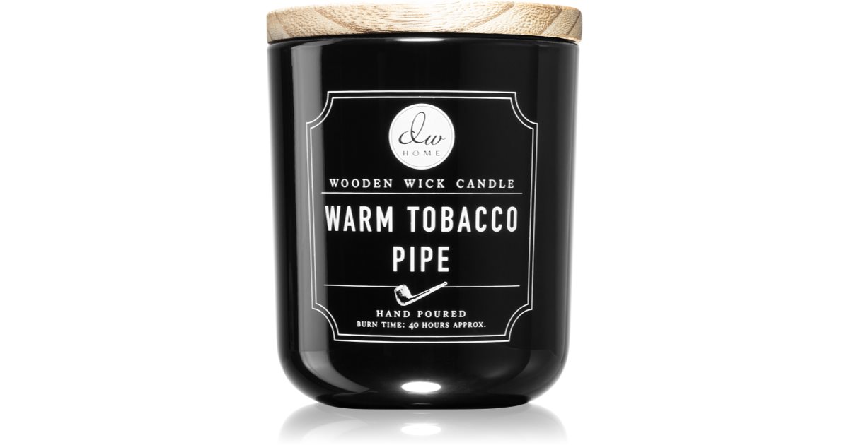warm pipe tobacco candle DW Home Signature Warm Tobacco Pipe scented candle