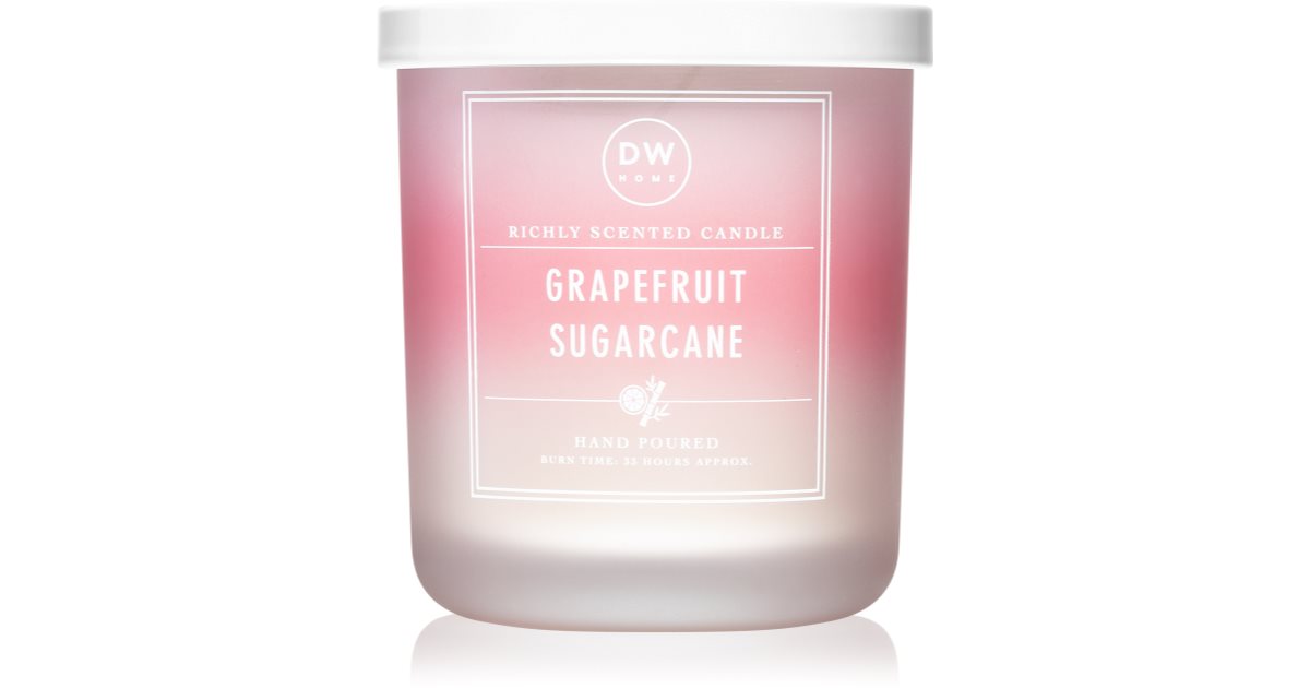 DW Home Signature Grapefruit Sugarcane scented candle notino.co.uk