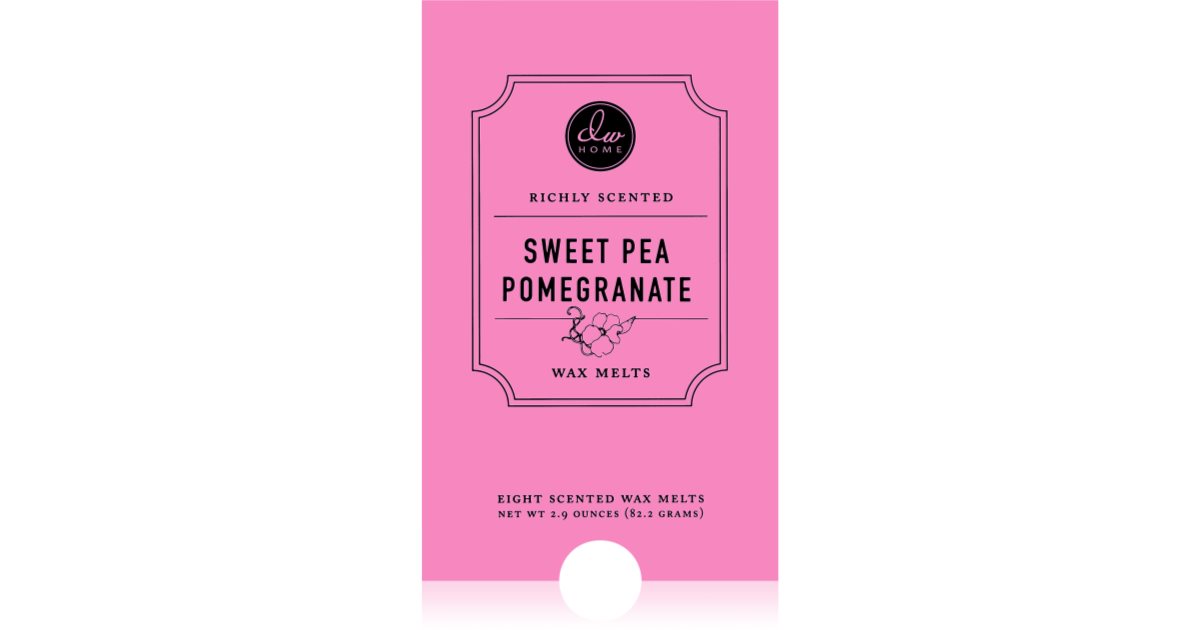 DW Home Sweet Pea Pomegranate віск для аромалампи Великий асортимент