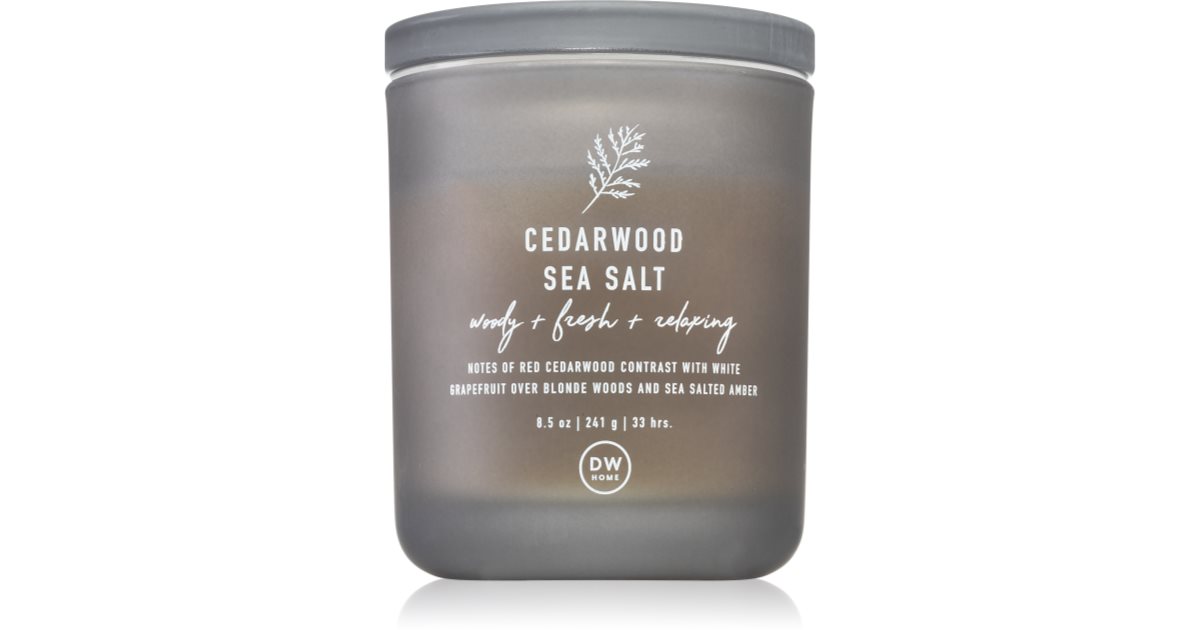 DW Home Prime Cedarwood Sea Salt scented candle notino.co.uk