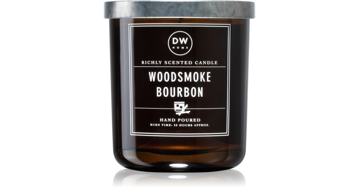 DW Home Signature Woodsmoke Bourbon scented candle notino.co.uk