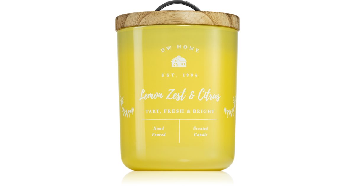DW Home Farmhouse Lemon Zest & Citrus doftljus notino.se