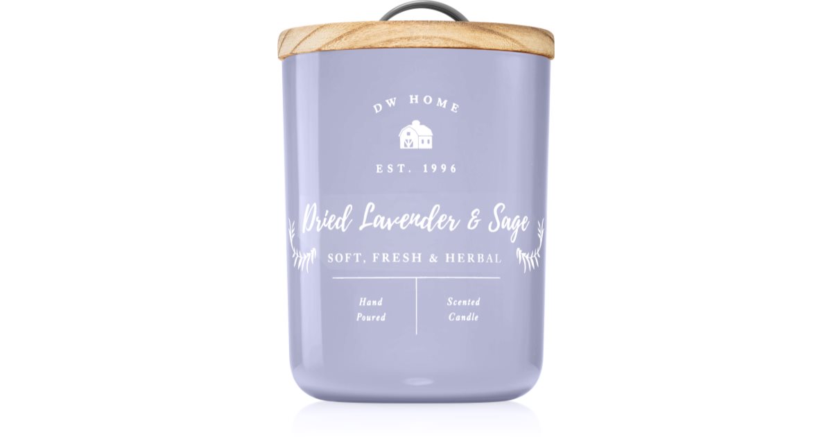 DW Home Farmhouse Dried Lavender & Sage lõhnaküünal notino.ee
