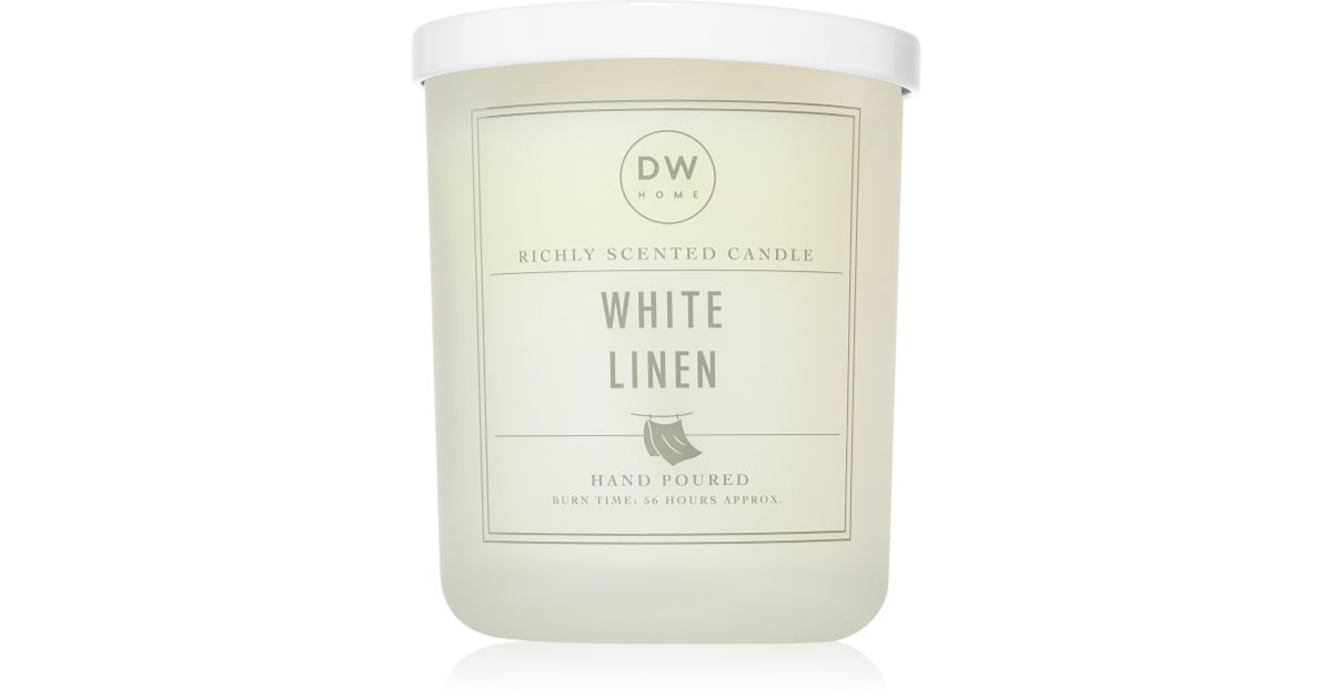DW Home Signature White Linen scented candle | notino.co.uk