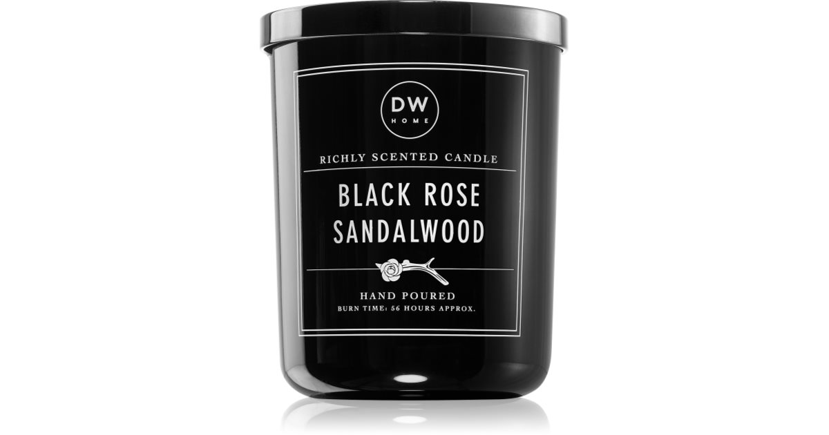DW Home Signature Black Rose Sandalwood ароматна свещ Аромати за дома