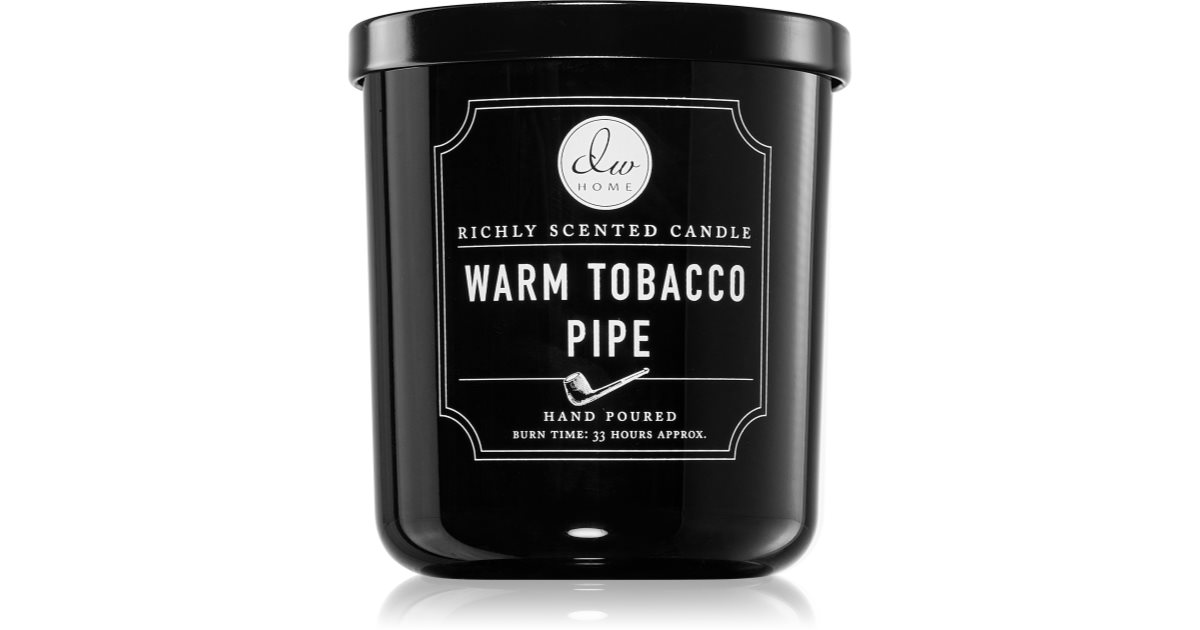 DW Home Signature Warm Tobacco Pipe bougie parfumée notino.be