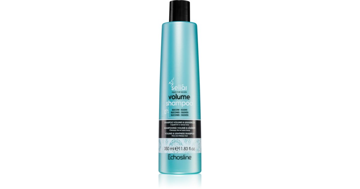 Echosline Seliár Volume Shampoo für mehr Haarvolumen bei feinem Haar notino.at
