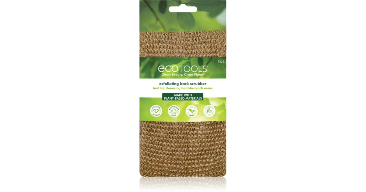 Ecotools Bath Shower Scrubber Guanto Di Spugna Per La Schiena Notino It