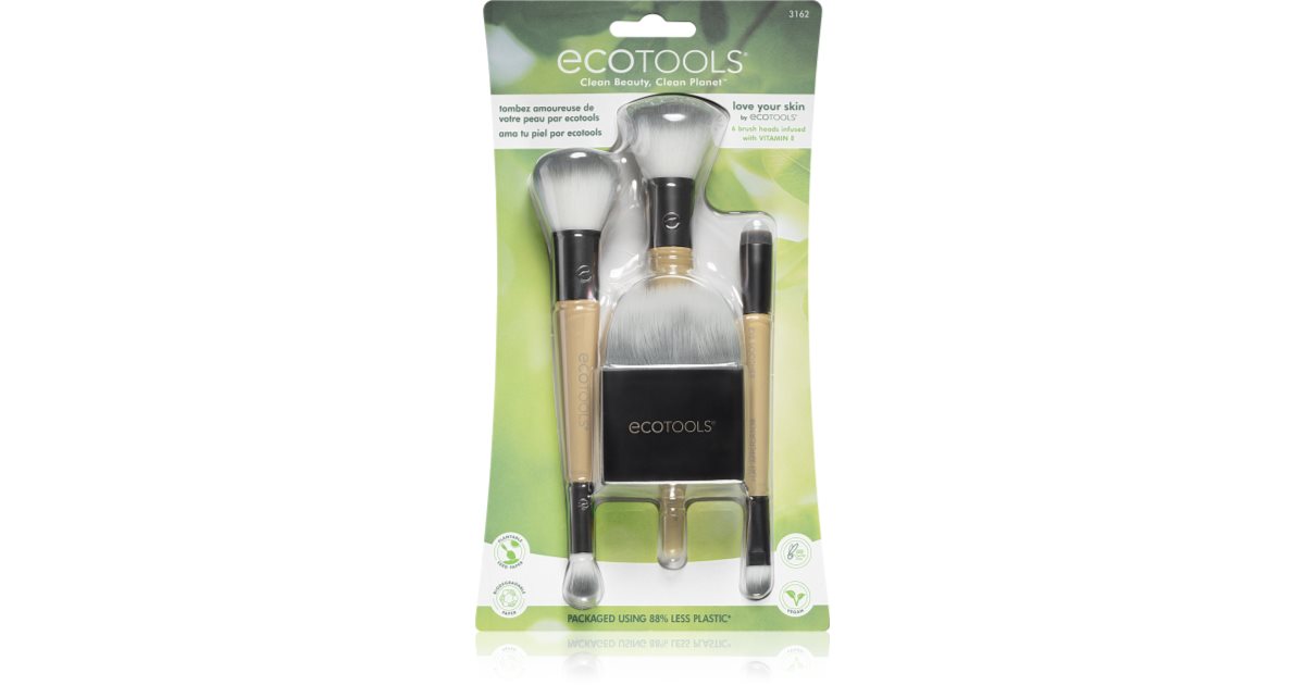 EcoTools Love Your Skin kit de pinceaux notino.fr