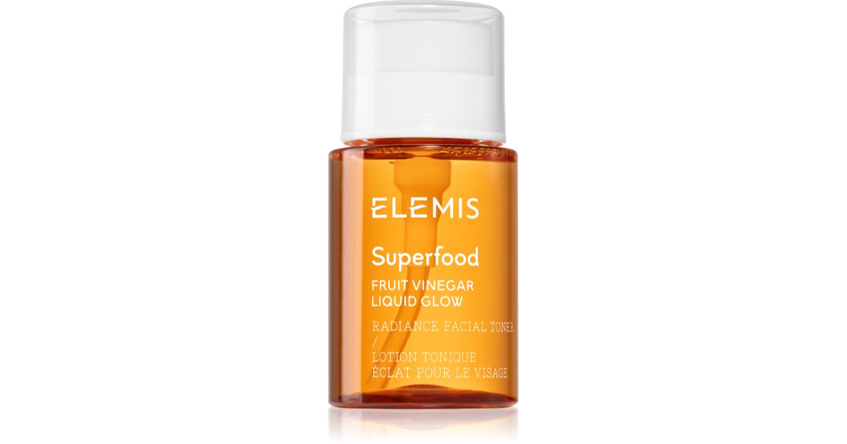 Elemis Superfood Fruit Vinegar Liquid Glow aufhellendes Tonikum mit AHA