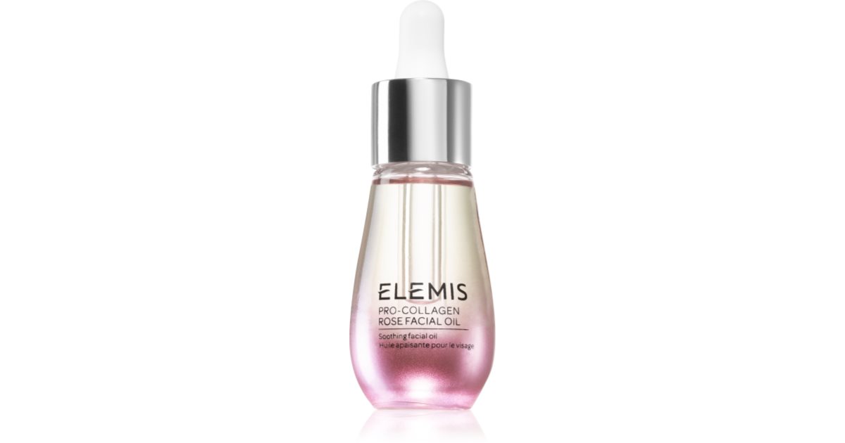 Elemis ProCollagen Rose Facial Oil huile apaisante pour une peau