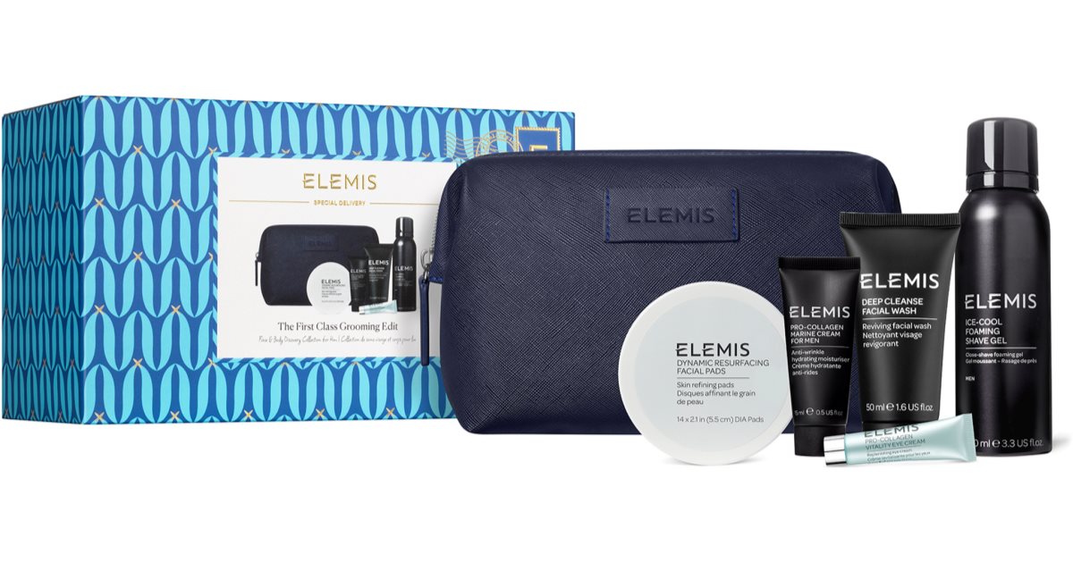 Elemis The First-Class Grooming Edit Gavesæt (til mænd) | notino.dk