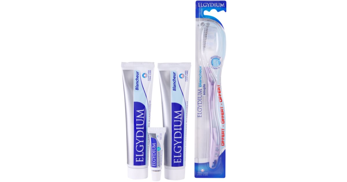 Elgydium Whitening kosmetická sada I. | notino.cz