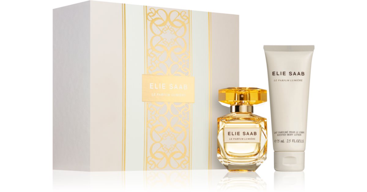 Elie Saab Le Parfum Lumière zestaw upominkowy dla kobiet notino pl