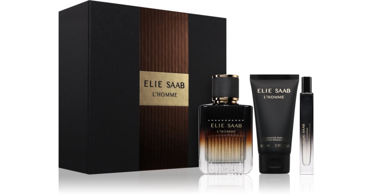 Elie Saab L'HOMME Intense gift set for men | notino.co.uk