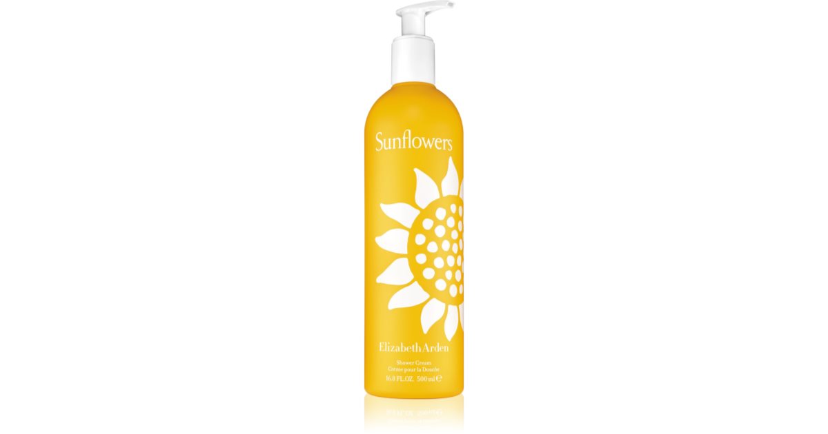 Elizabeth Arden Sunflowers Shower Cream krem do kąpieli dla kobiet 500