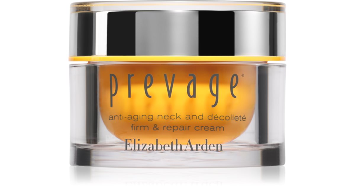 Elizabeth Ras Neac Elizabeth Arden Prevage Neck And Décolleté Firm & Repair Cream ...